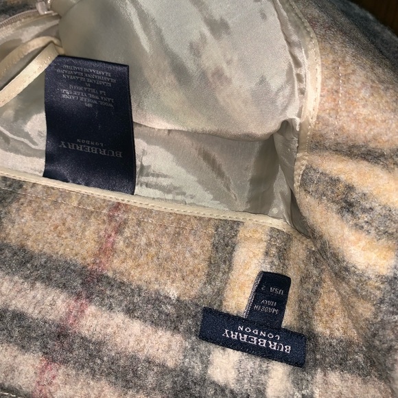 Vintage Burberry Wool Miniskirt - Picture 6 of 9